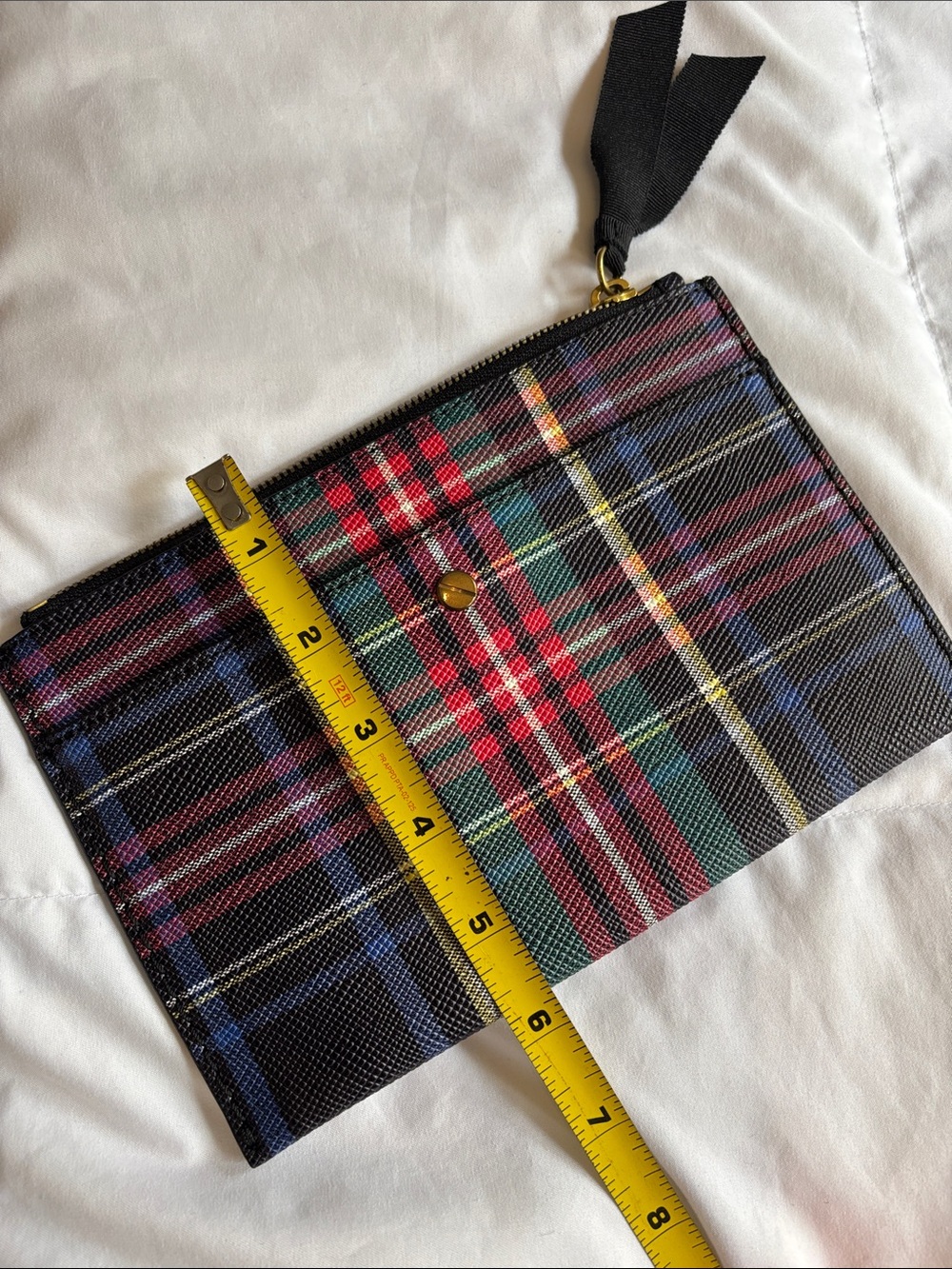 J.Crew plaid clutch - Picture 6 of 7